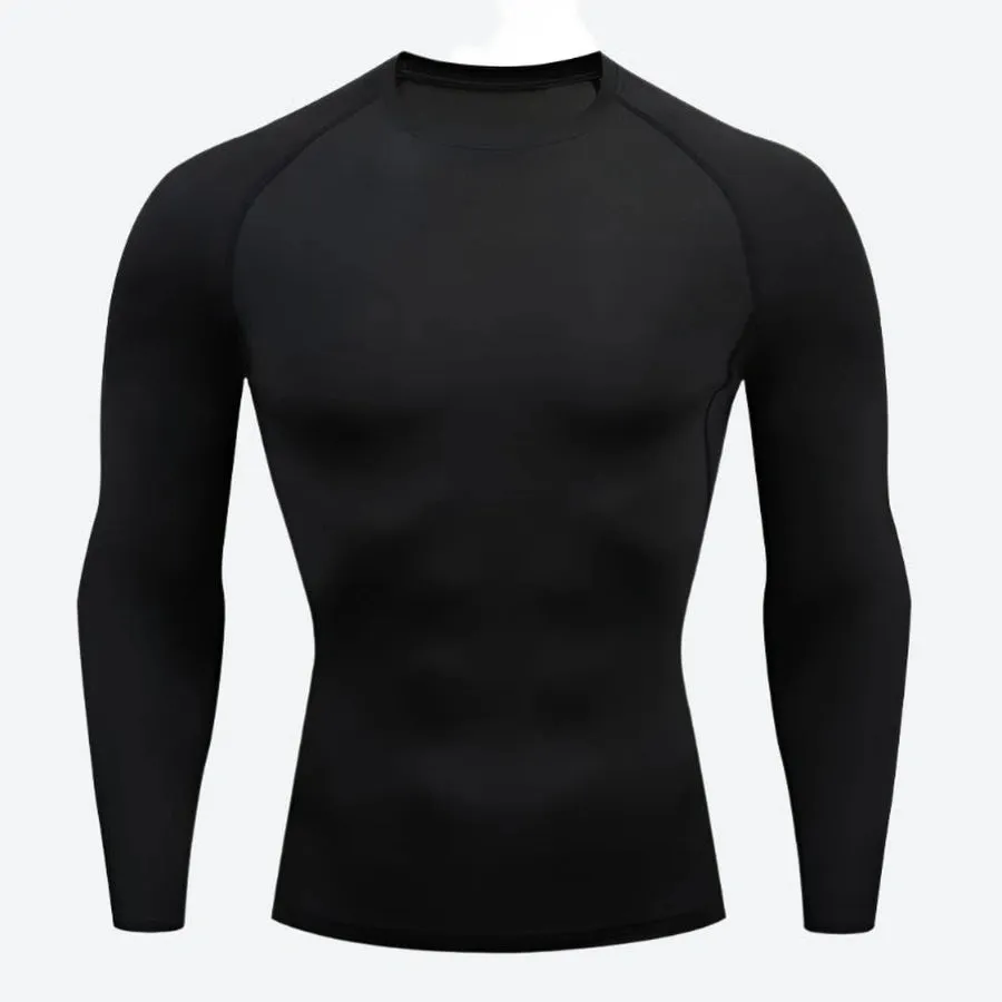 Compression Long-Sleeve Workout Shirts