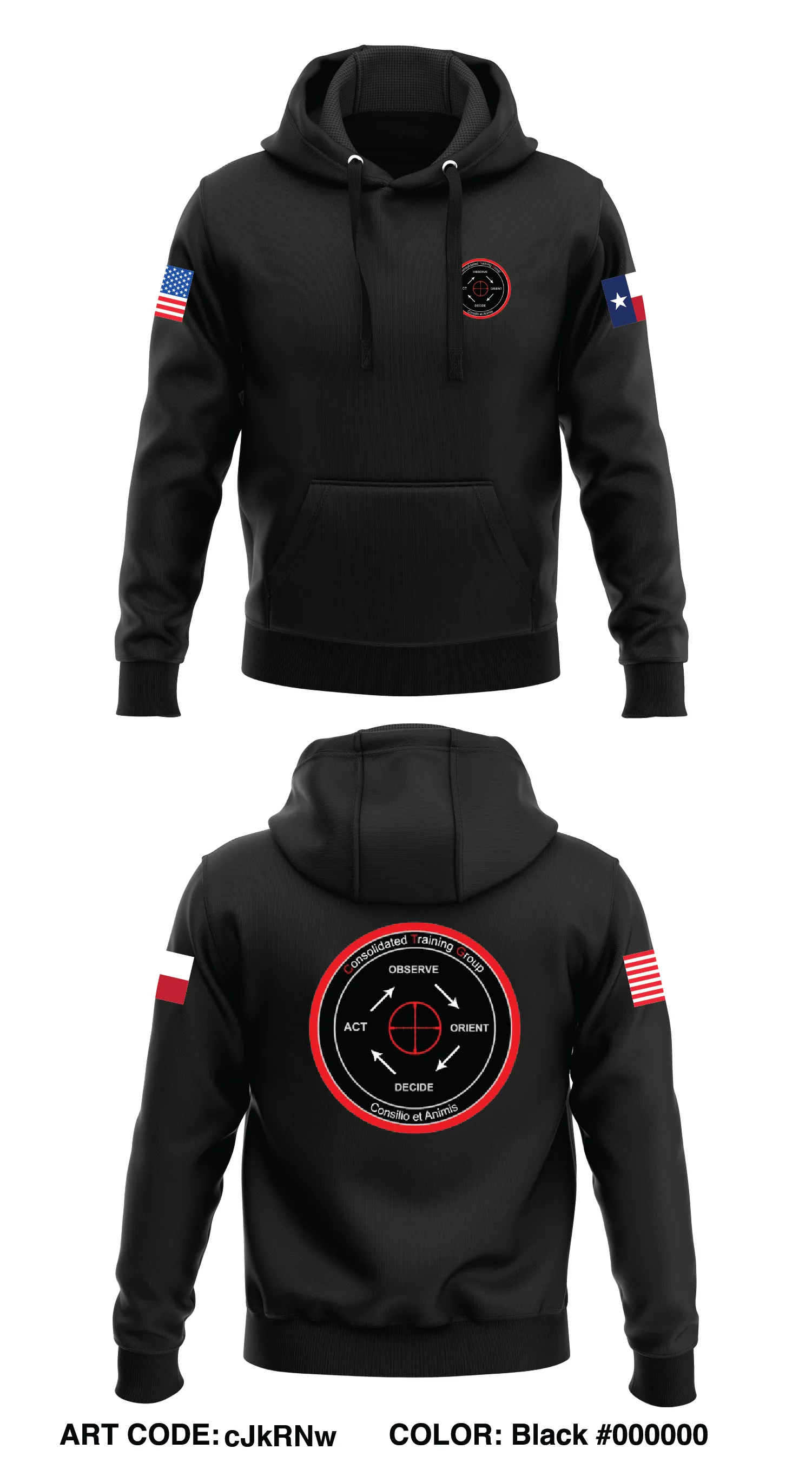 Consolidated Training Group  Store 1  Core Men's Hooded Performance Sweatshirt - cJkRNw