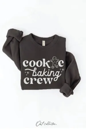 COOKIE BAKING CREW Graphic Sweatshirt : Black