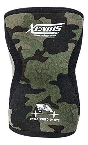 COPPIA GINOCCHIERE XENIOS USA Ergo Compression Knee Guard - 5 mm.