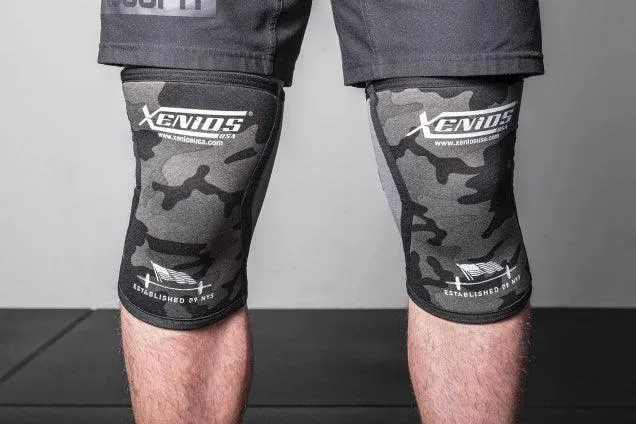 COPPIA GINOCCHIERE XENIOS USA Ergo Compression Knee Guard - 5 mm.