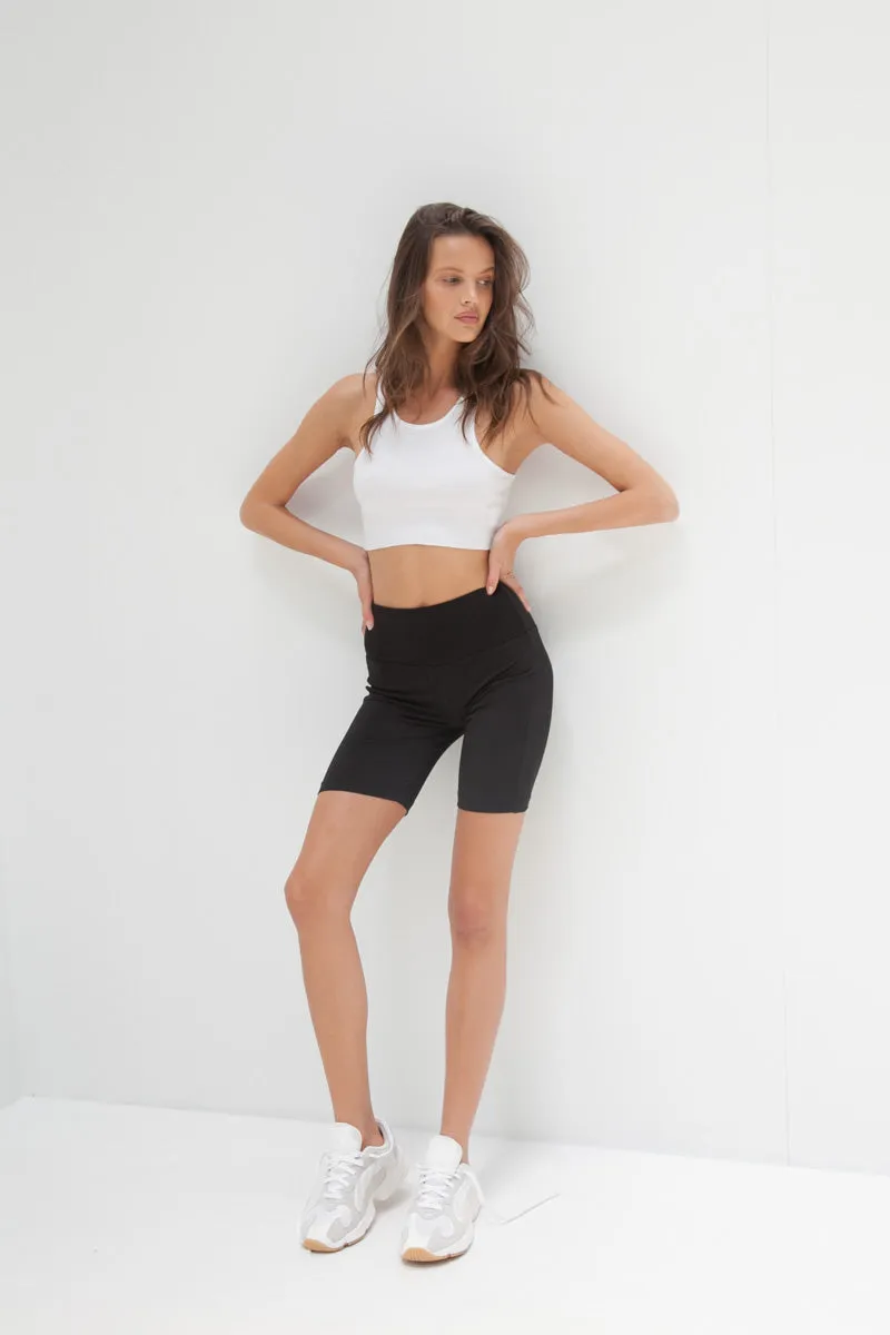 Crop Tank - White
