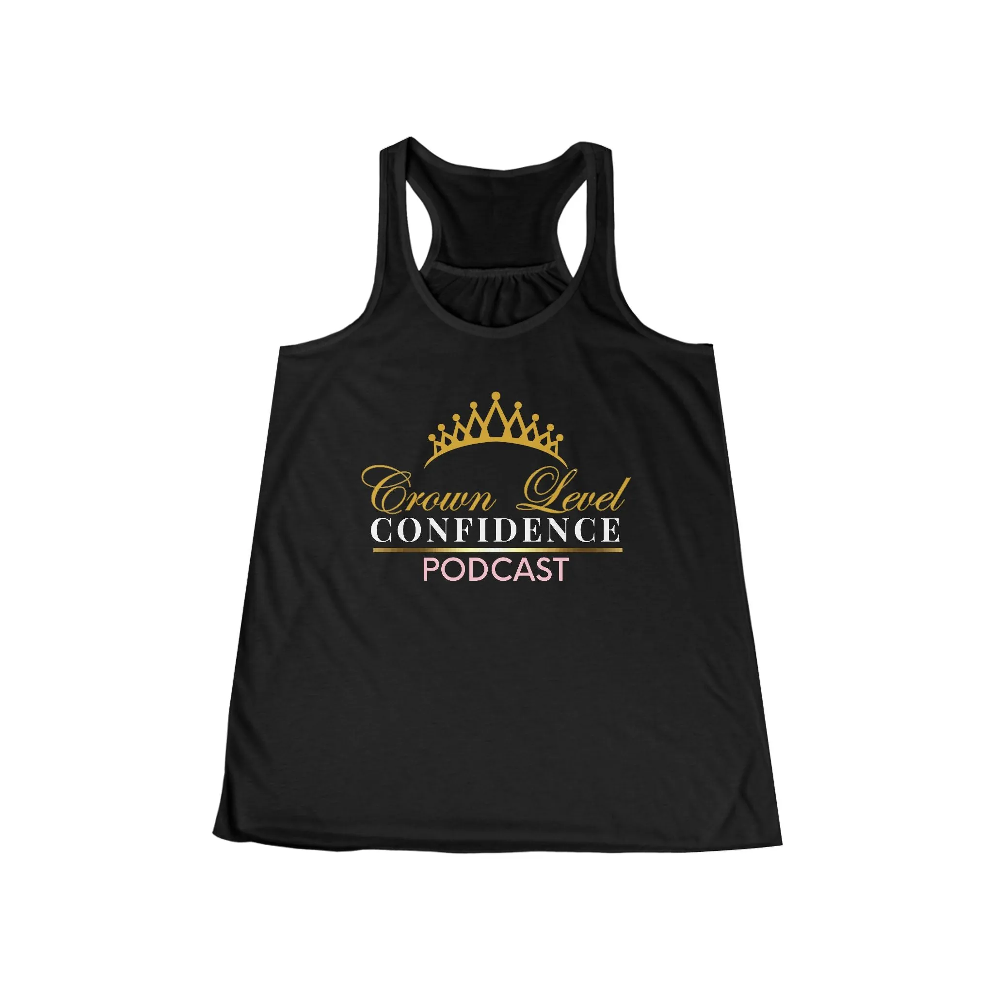 Crown Level Confidence Women's Flowy Racerback Tank