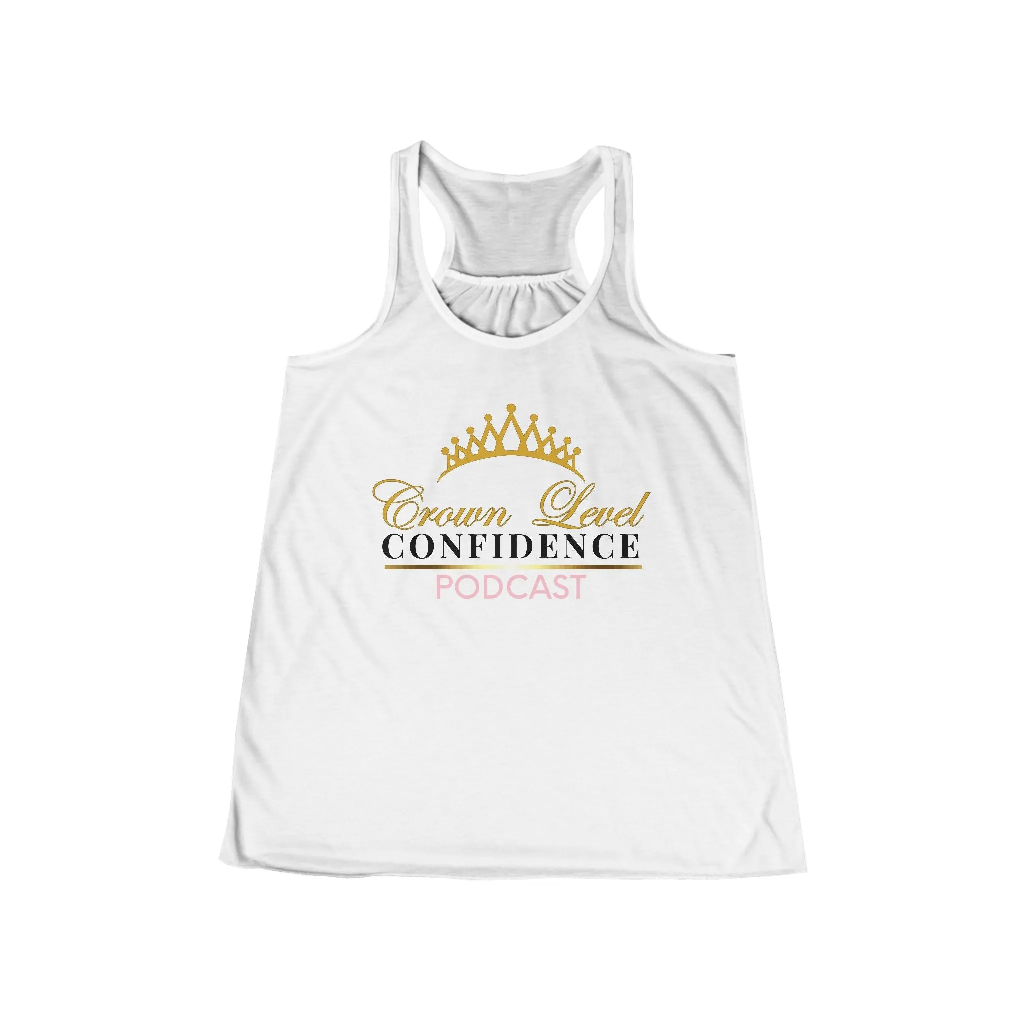 Crown Level Confidence Women's Flowy Racerback Tank