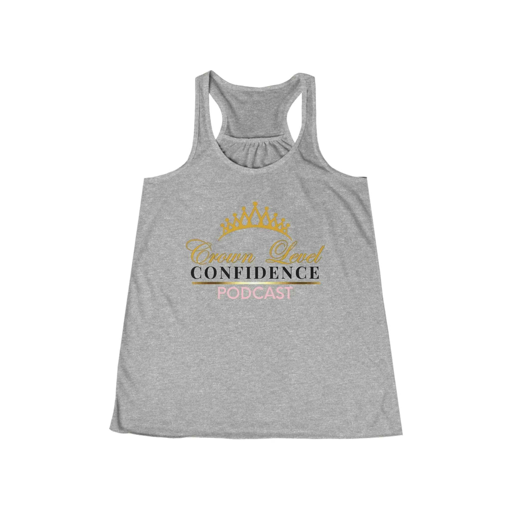 Crown Level Confidence Women's Flowy Racerback Tank