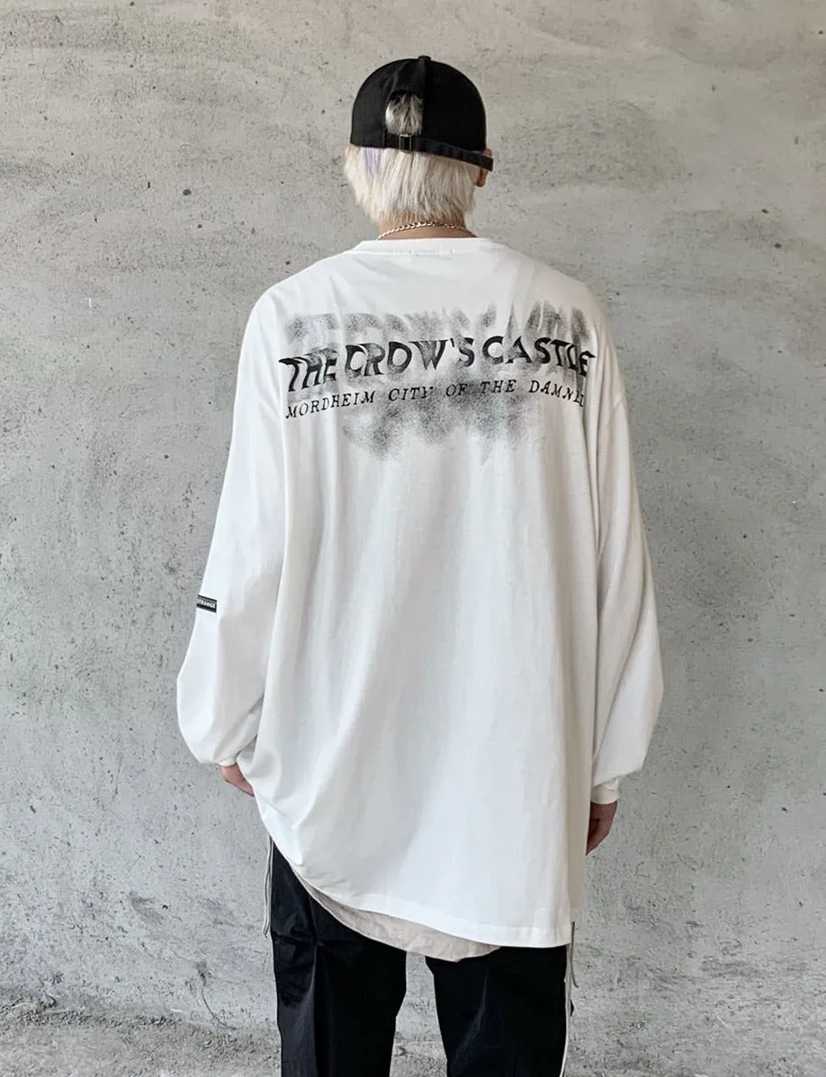 Crows Castle Graphic Long Sleeve Top