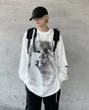 Crows Castle Graphic Long Sleeve Top