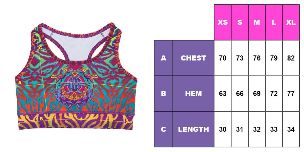 CRYPTIC FREQUENCY CROP TOP