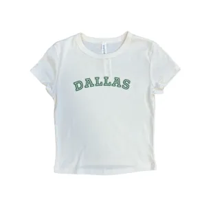 Dallas Cropped Baby Tee