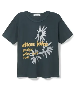 Daydreamer Elton John Ringer Tee Black