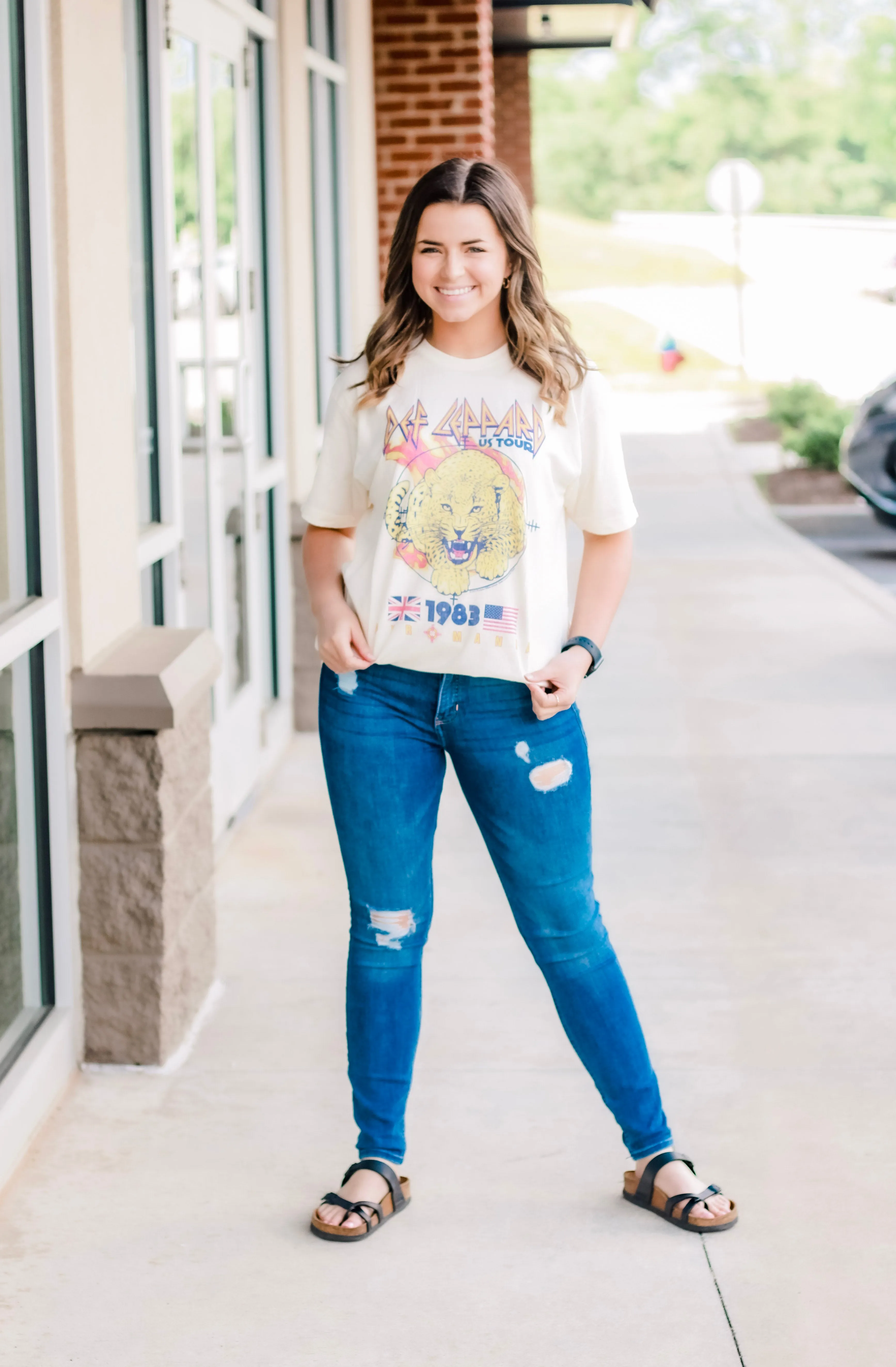 Def Leopard 83' Vintage Tee