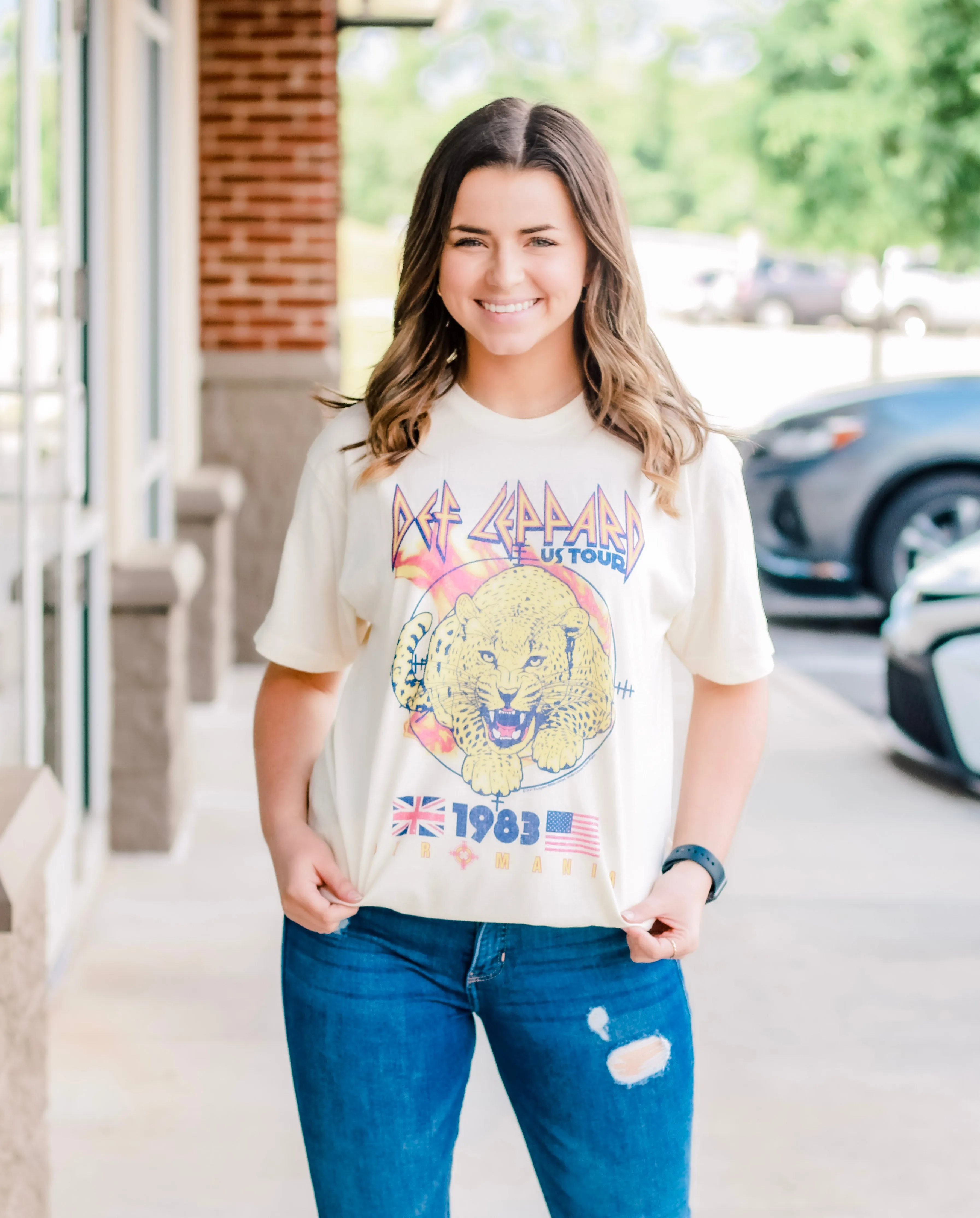 Def Leopard 83' Vintage Tee