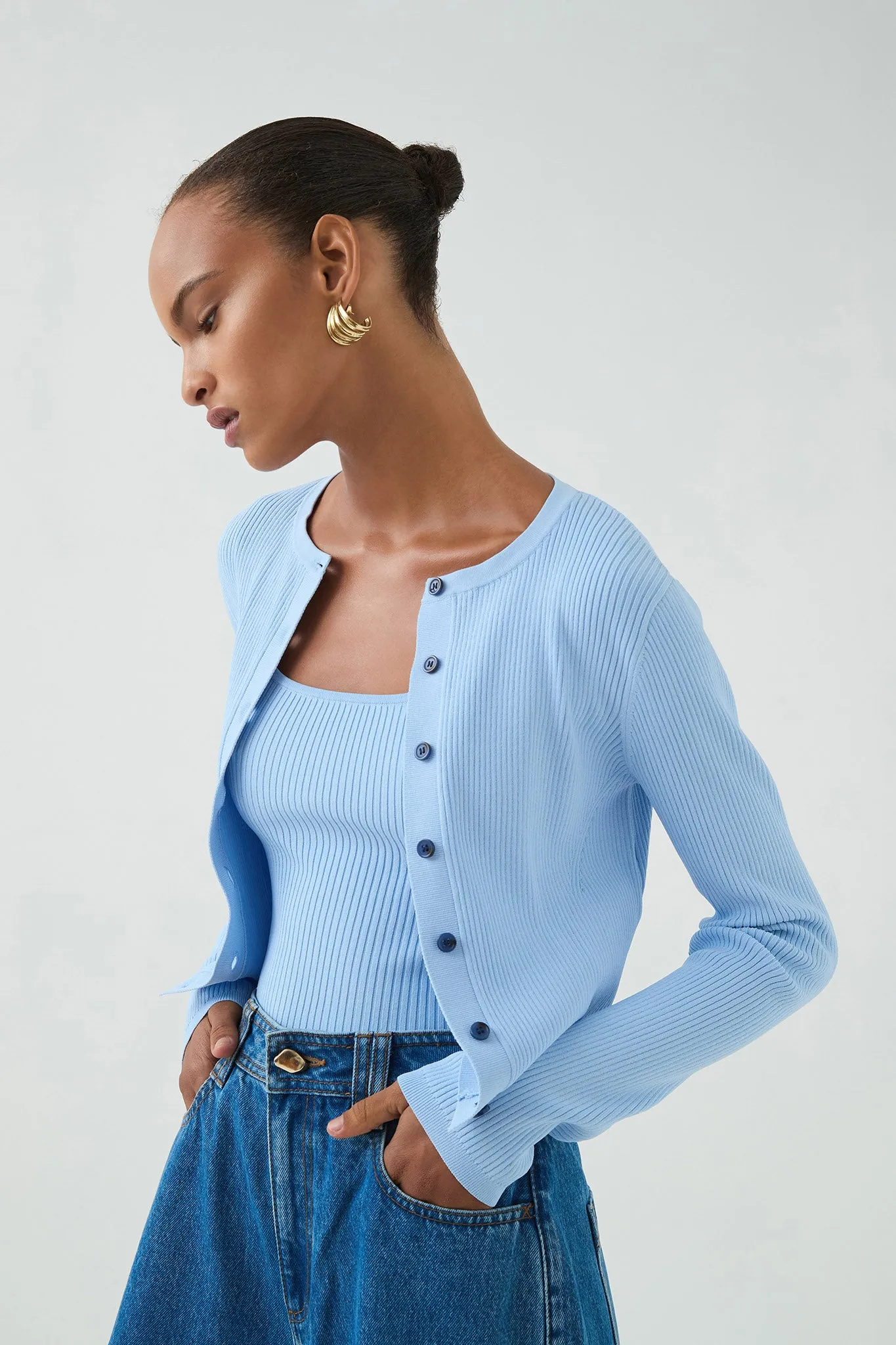 Deia Rib Knit Top