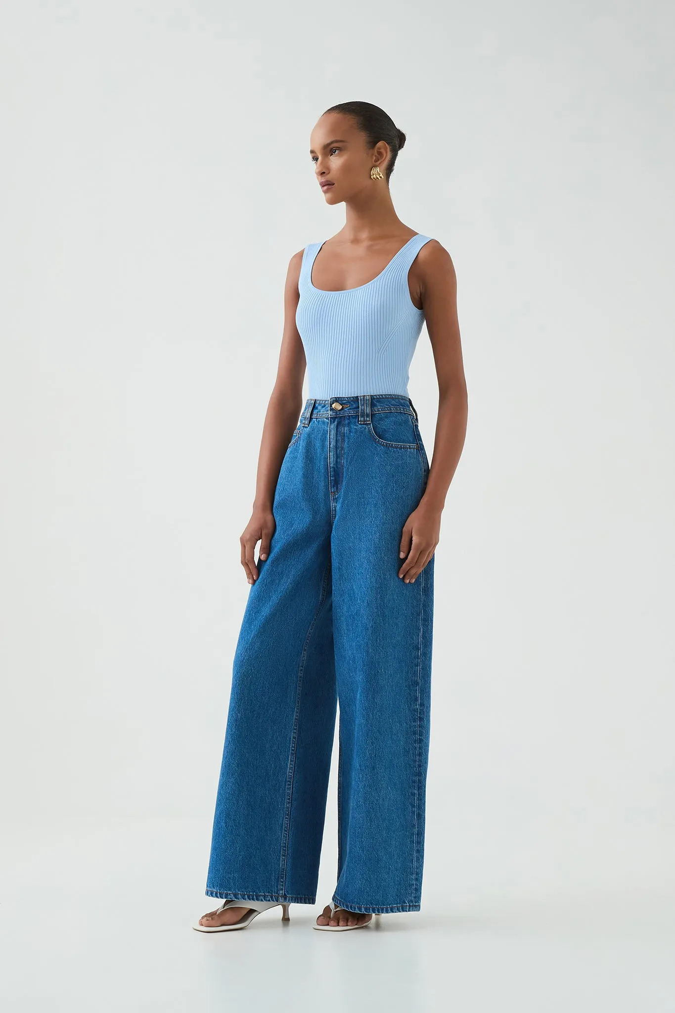 Deia Rib Knit Top