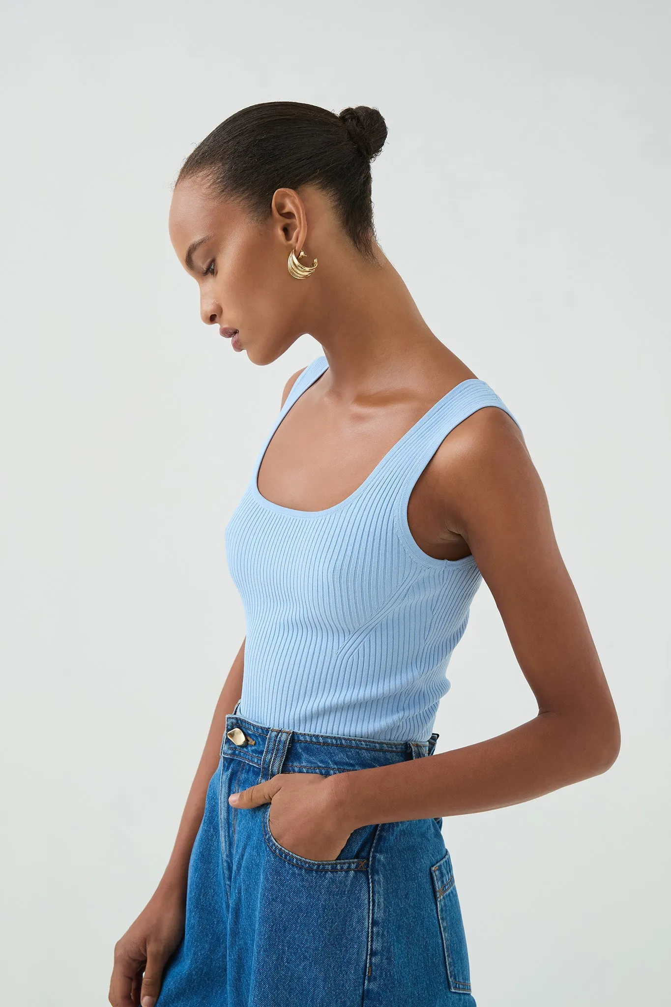 Deia Rib Knit Top