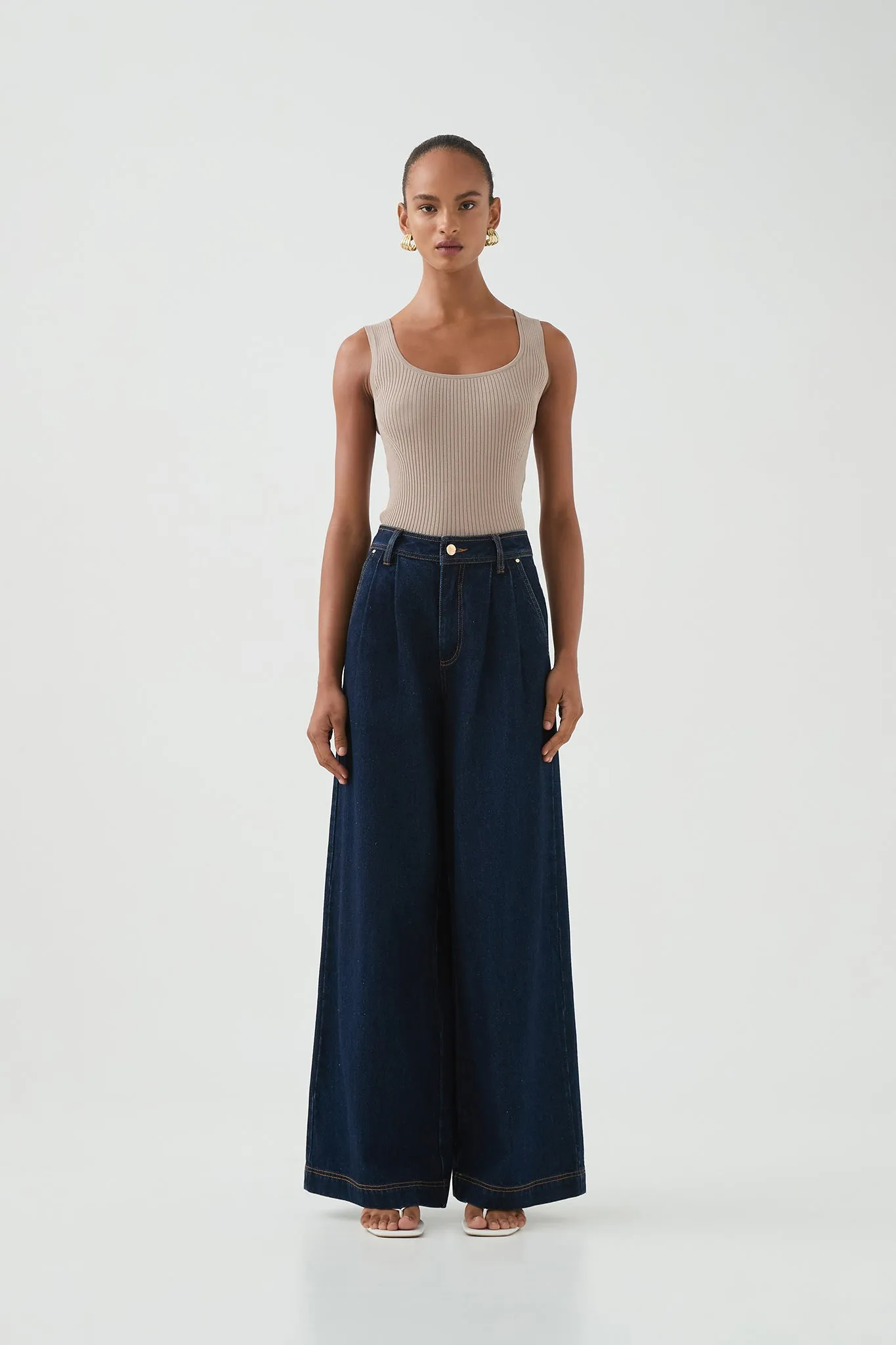 Deia Rib Knit Top