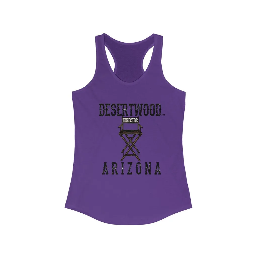 Desertwood Classic "Director's Chair" Racerback Tank (Sizes run smaller than usual)