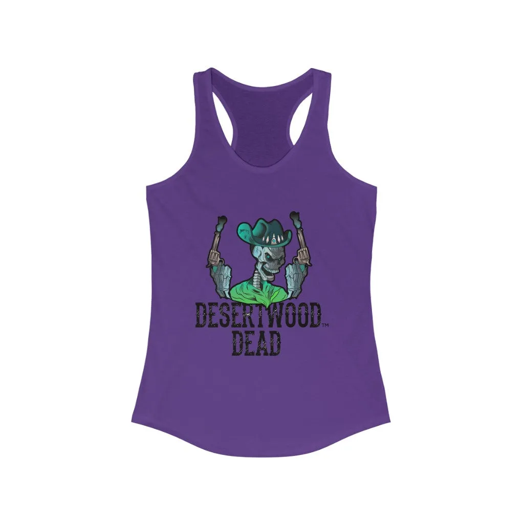 Desertwood Dead "The Gunslinger" Racerback Tank (Sizes run smaller than usual)