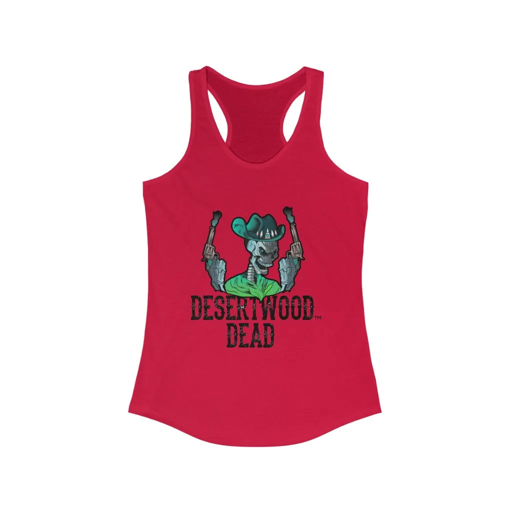 Desertwood Dead "The Gunslinger" Racerback Tank (Sizes run smaller than usual)
