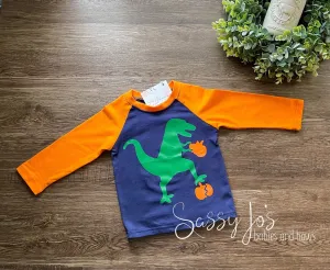 Dino Pumpkin Shirt