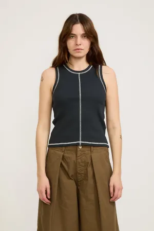 Dot Vest Black