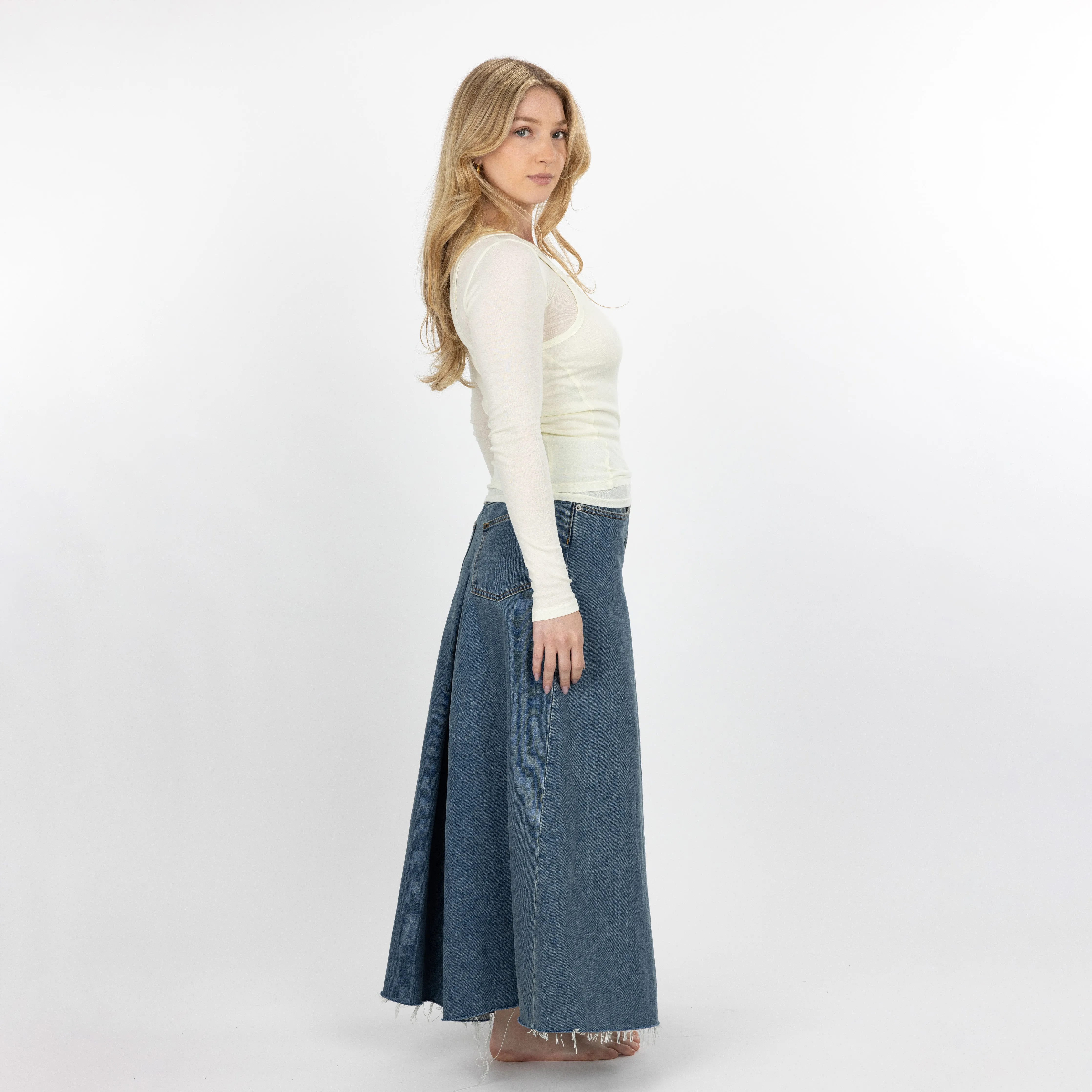 Double Layer Tank / Long Sleeve - Icicle