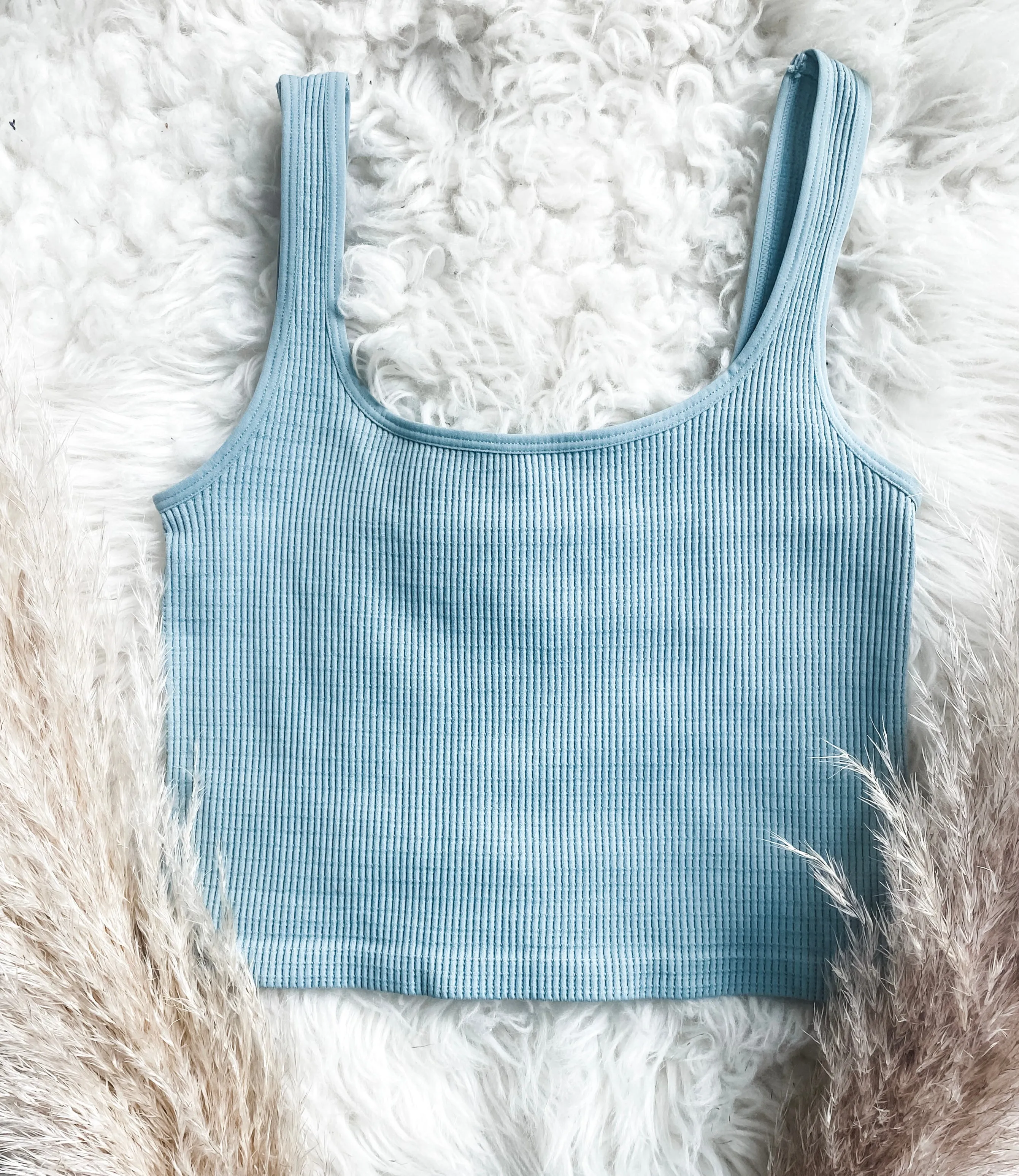 DREAM ON TANK-STEEL BLUE