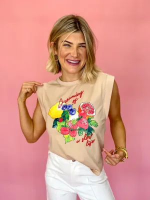Dreaming of a Slow Life Top