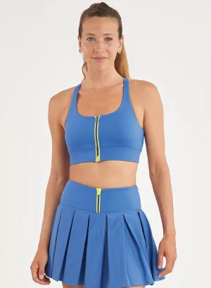 Dynamic Piped Zip Bra - FINAL SALE