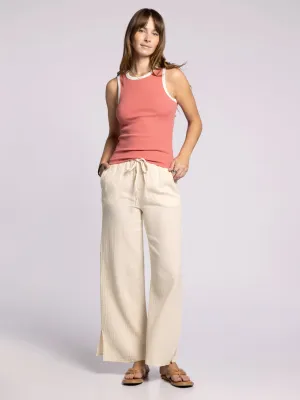 Eda Tank in Rose Ivory