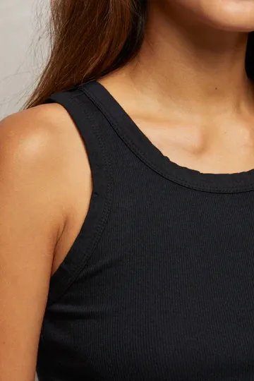 ELLE RIBBED TANK 030425