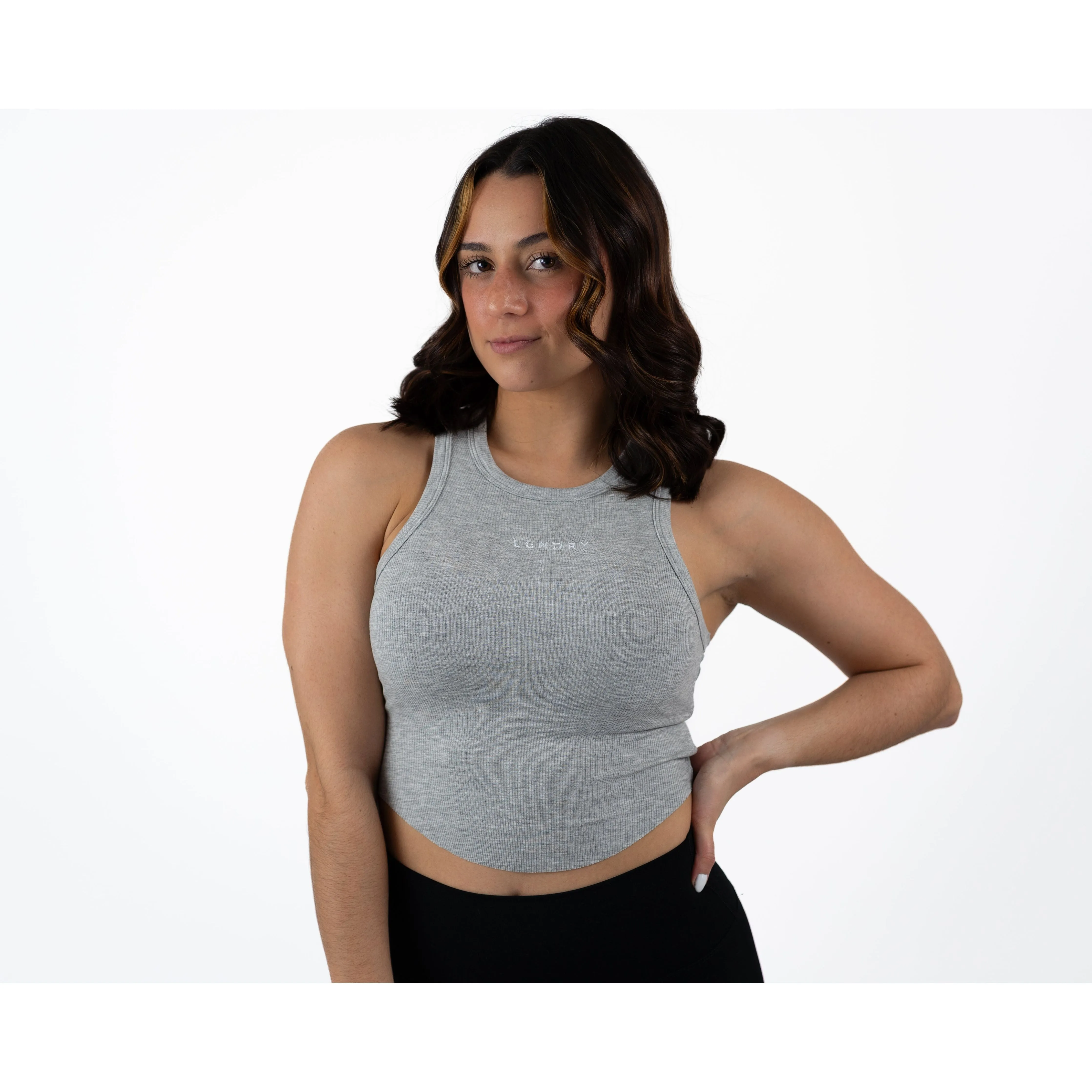 EMBRACE RIBBED TANK