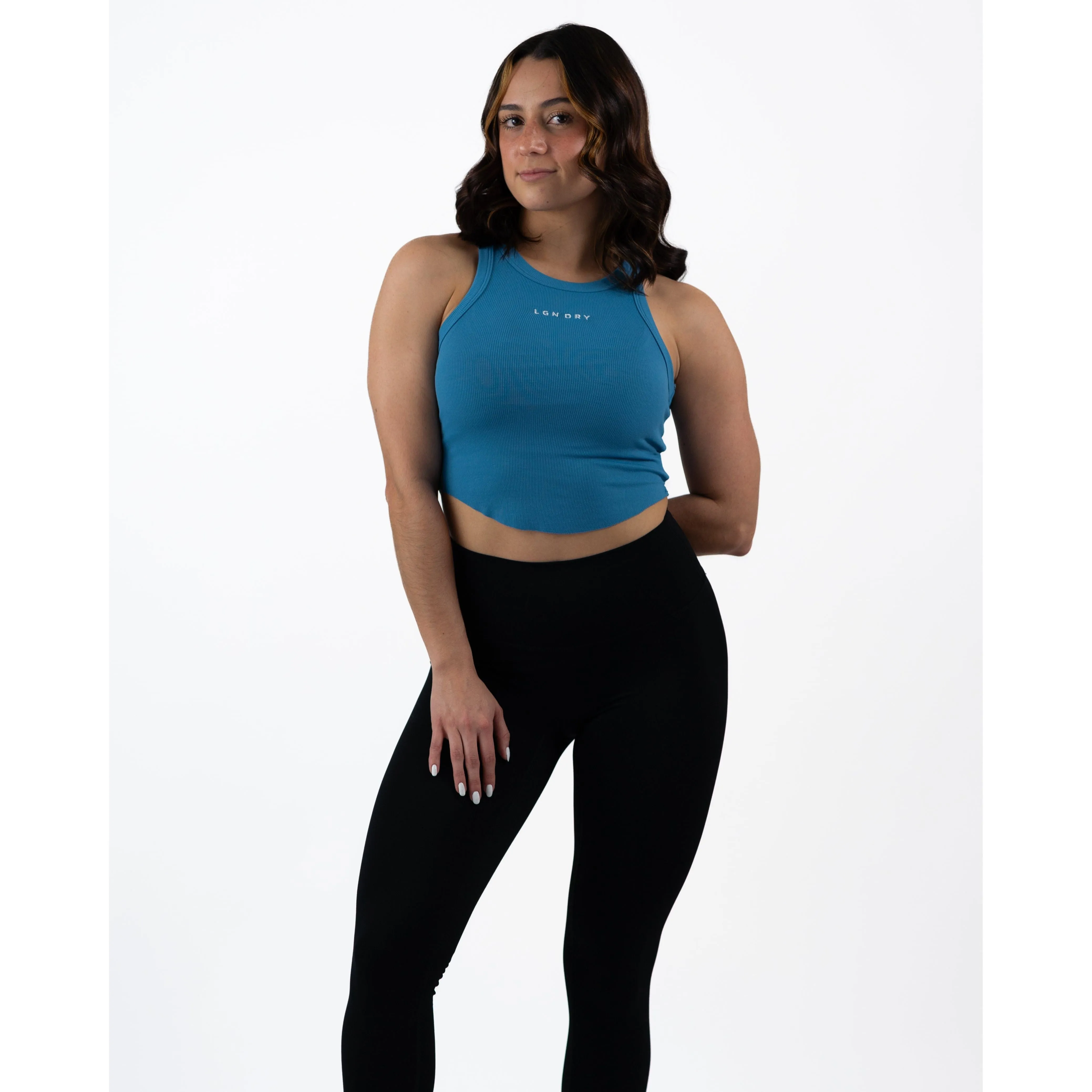 EMBRACE RIBBED TANK