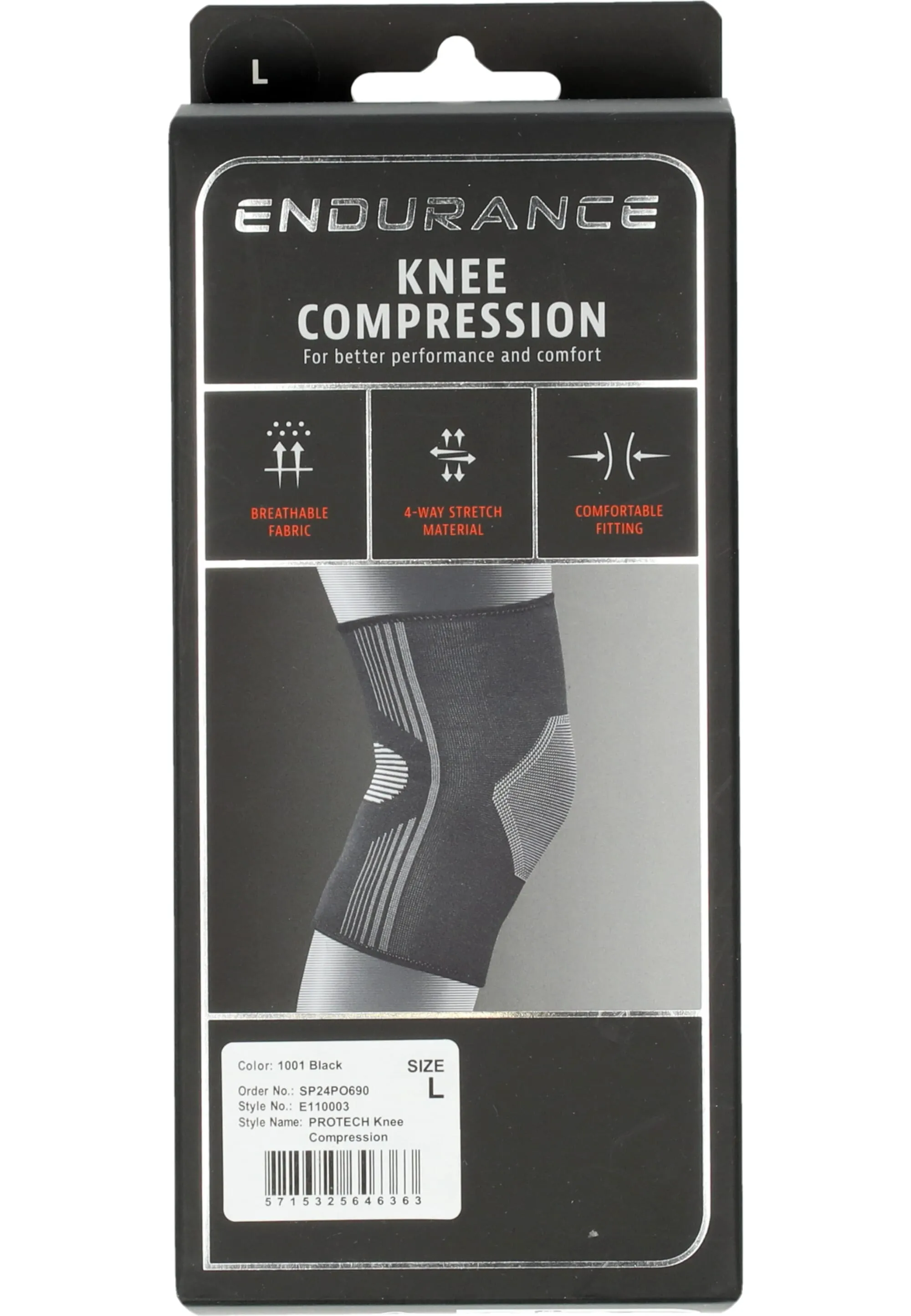 ENDURANCE PROTECH KNEE COMPRESSION