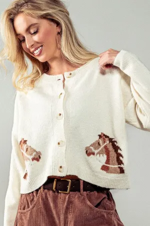 Equestrian Dream Cardigan