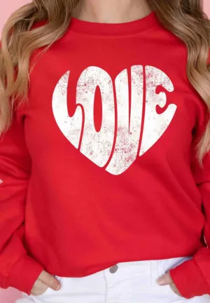 (Final Sale) Love Sweatshirt