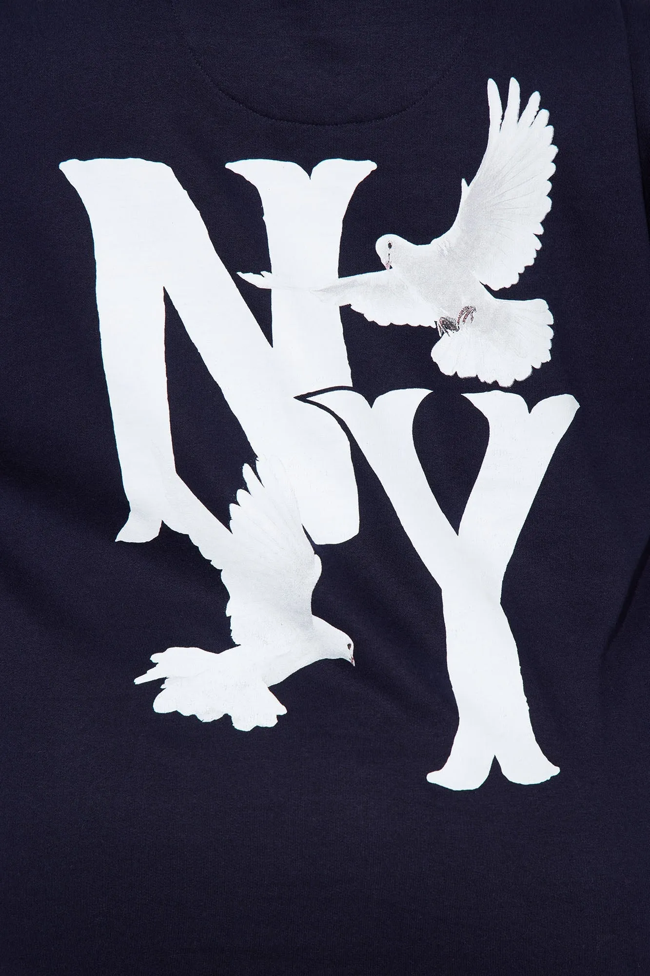 Flyest In The East Graphic Hoodie - Navy