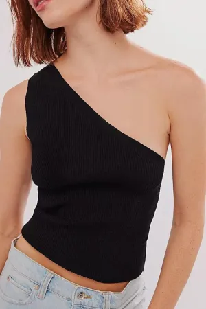 Free People: Good Taste Tank in Black