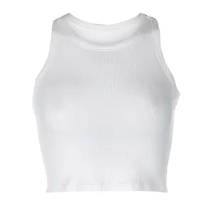 Gen Crop Top - White