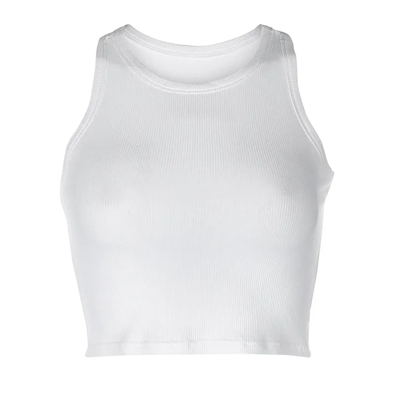 Gen Crop Top - White