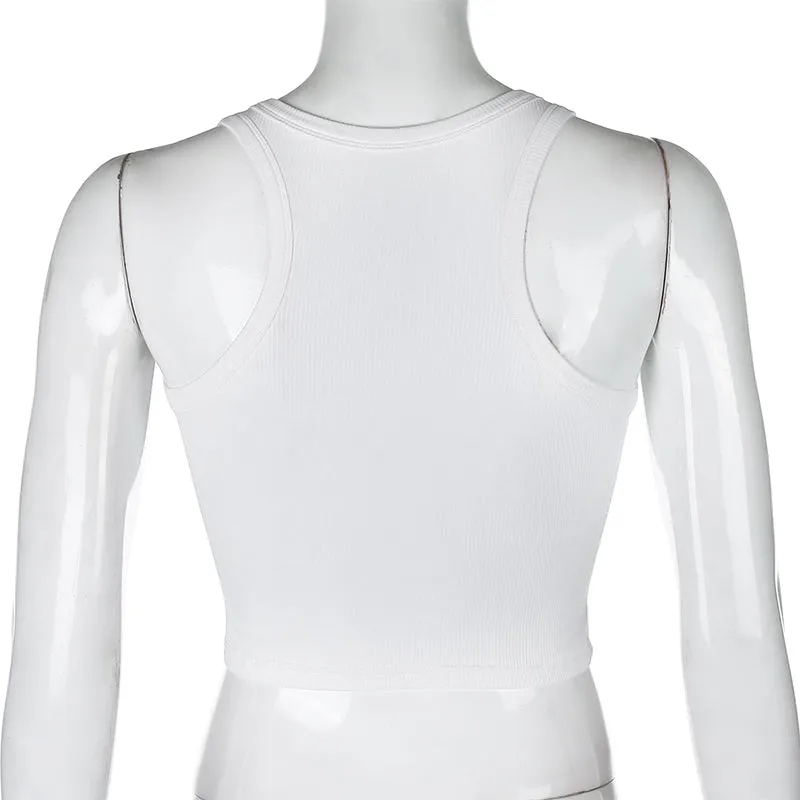 Gen Crop Top - White