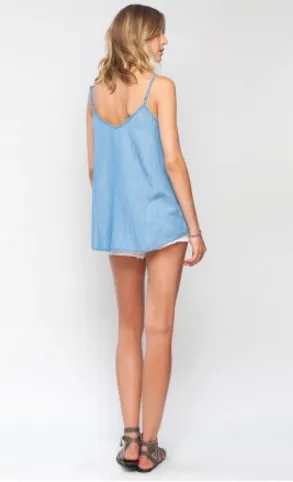 Gentle Fawn Iris Tank | Sky Blue Wash