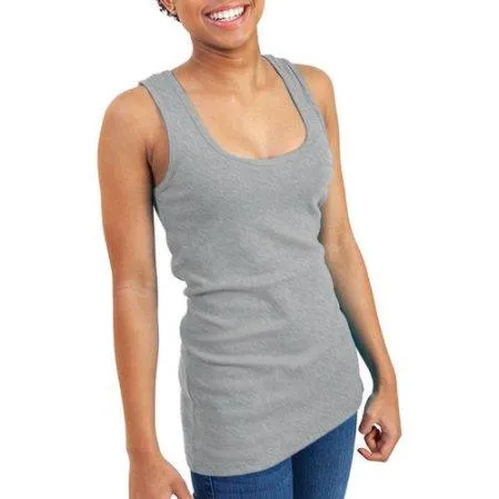 Gildan Women’s Ribbed Cotton Tank Top (3-Pack)