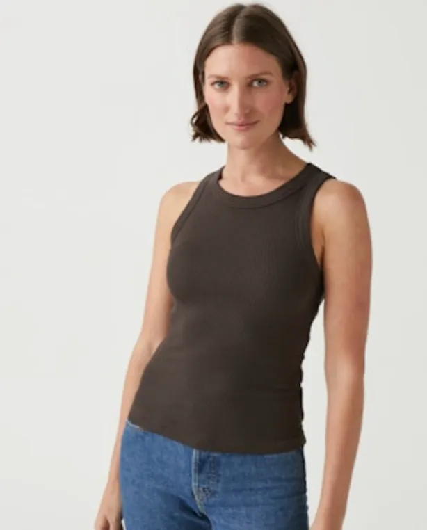 Gina Wide Binding Crop Tank