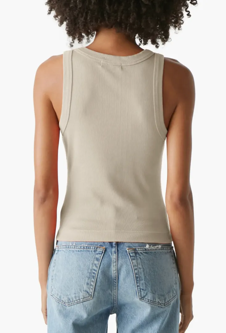Gina Wide Binding Crop Tank