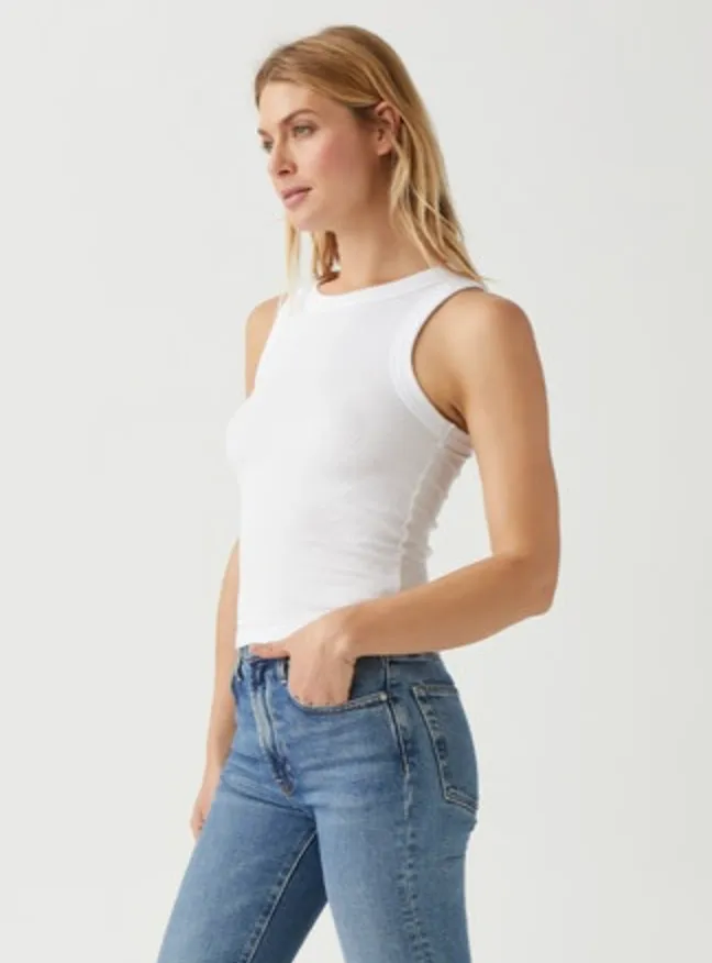 Gina Wide Binding Crop Tank