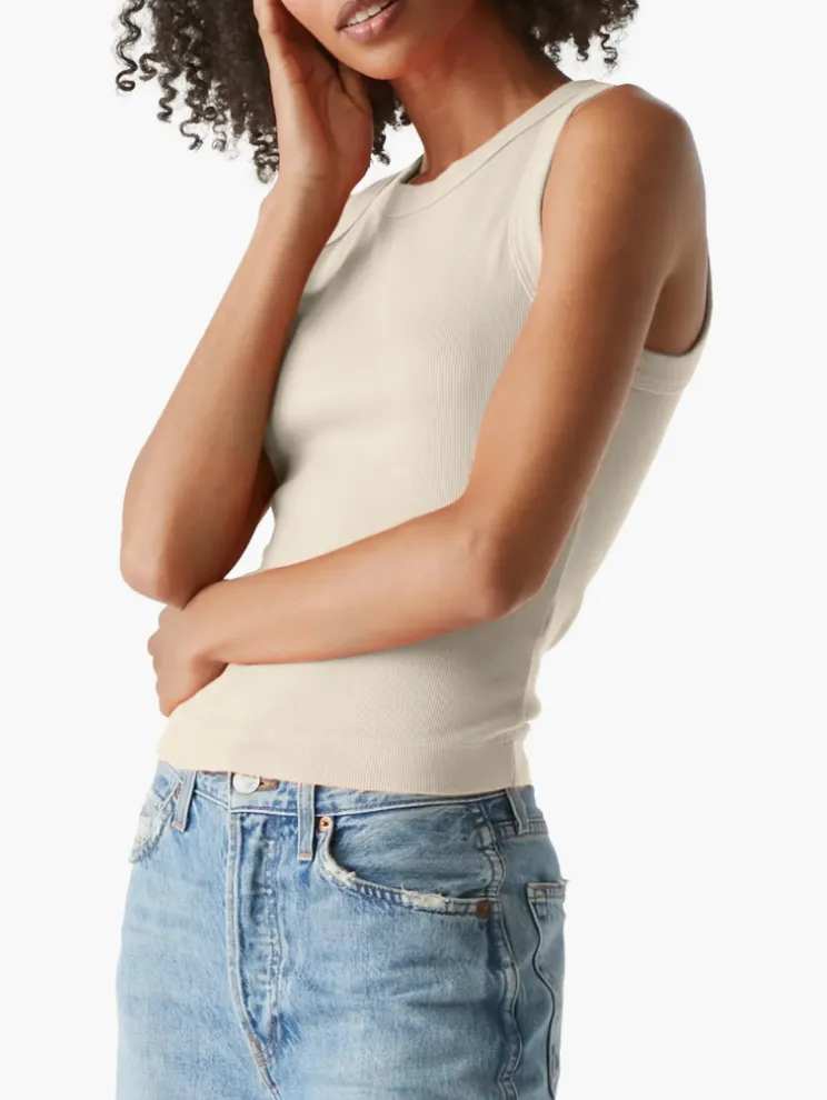 Gina Wide Binding Crop Tank