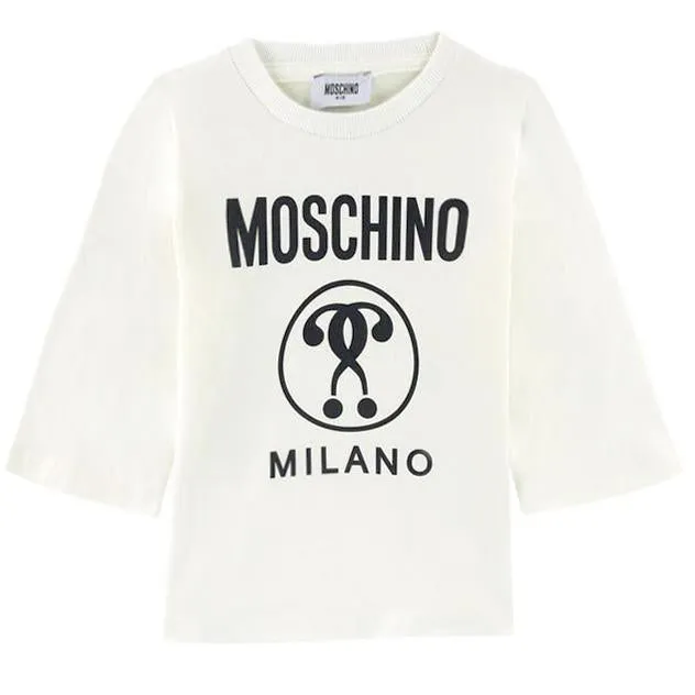Girls Moschino Milano Graphic T-Shirt