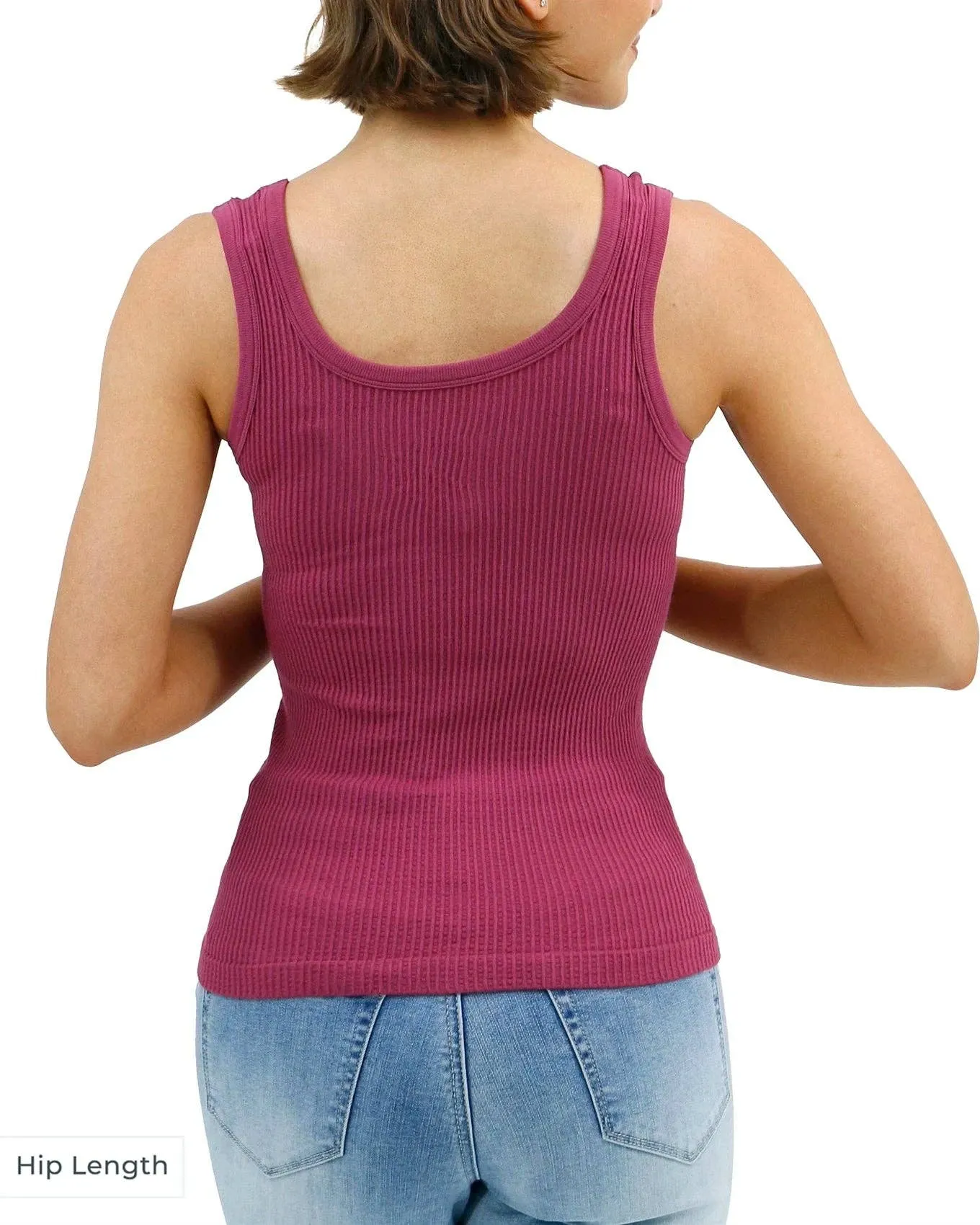 Grace and Lace Brami Tank in Berry