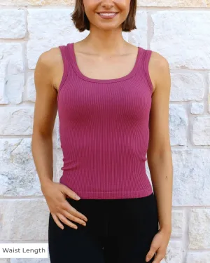 Grace and Lace Brami Tank in Berry